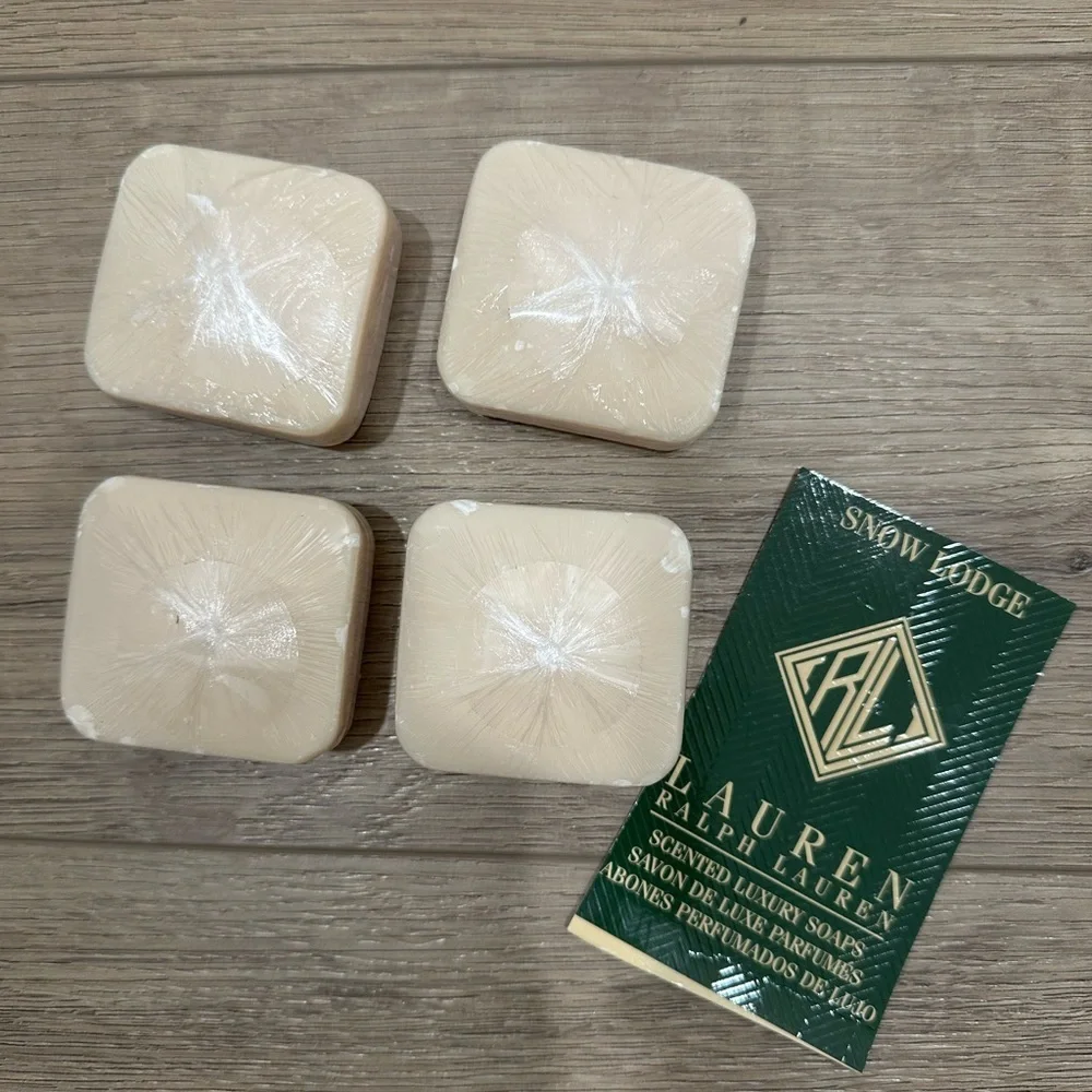Lauren Ralph Lauren Scented Snow Lodge Luxury Soap Set of 4